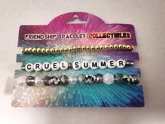 Cruel Summer Taylor Bracelet Eras Tour Beaded Friendship Bracelets Gift Set