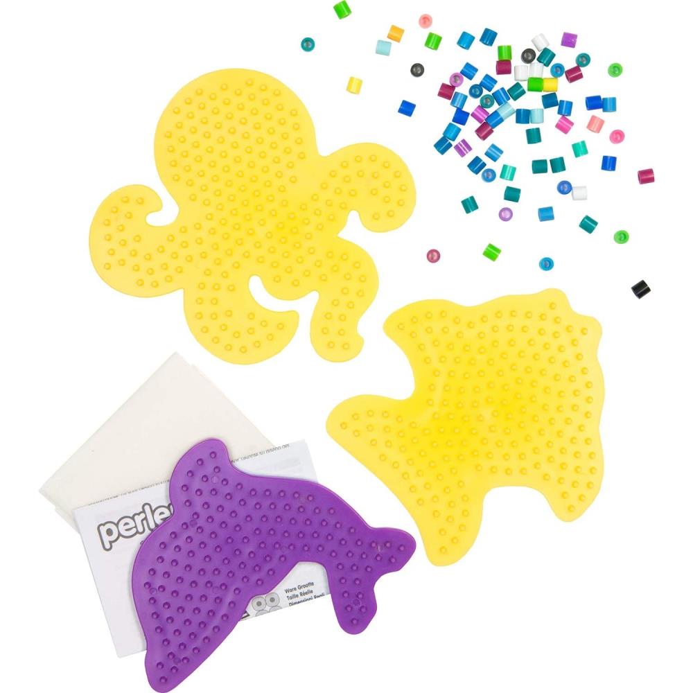 DIY Perler Ocean Buddies Kids Fused Bead Ironing Craft Kit Craft and