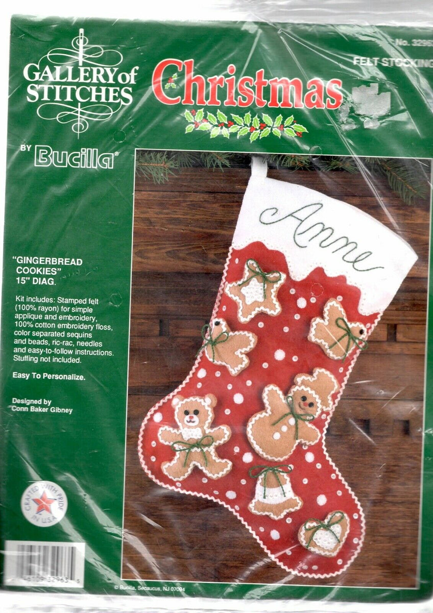 Jolly Deliveries Felt Stocking Applique From Bucilla - Bucilla