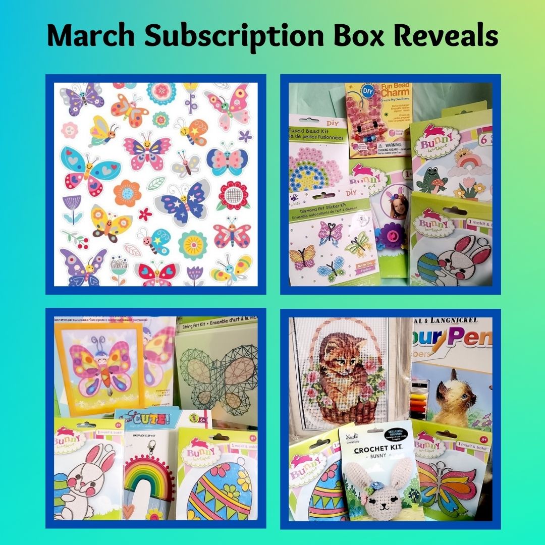 Easter/Spring - March Kids Subscription Box Reveal – Craft and Treasure ...