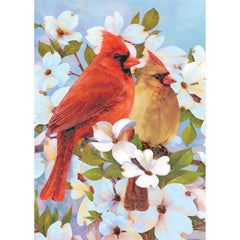 DIY Cardinals Color by Number Kit 8.75 X 11.75 Kids Craft