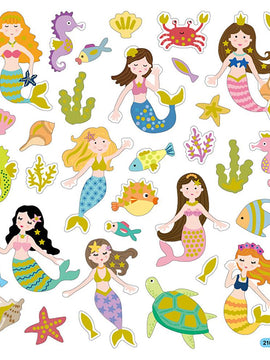 Craft 'n Stitch Mermaids/Ocean Crafts Gift Box for Kids Ages 7-9
