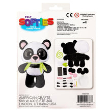 Load image into Gallery viewer, DIY Panda Bear Kids Beginner Felt Softies Kit School Craft