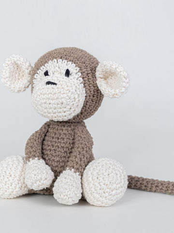 DIY Hooked Monkey Mace Amigurumi Crochet Kit