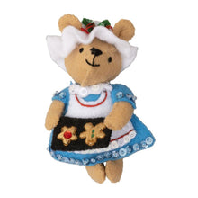 Load image into Gallery viewer, DIY Bucilla Teddy Bear Traditions Felt Ornament Kit 89646E