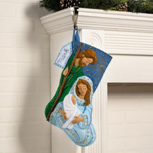 Load image into Gallery viewer, DIY Bucilla Peaceful Nativity Christmas Felt Stocking Kit 89601E