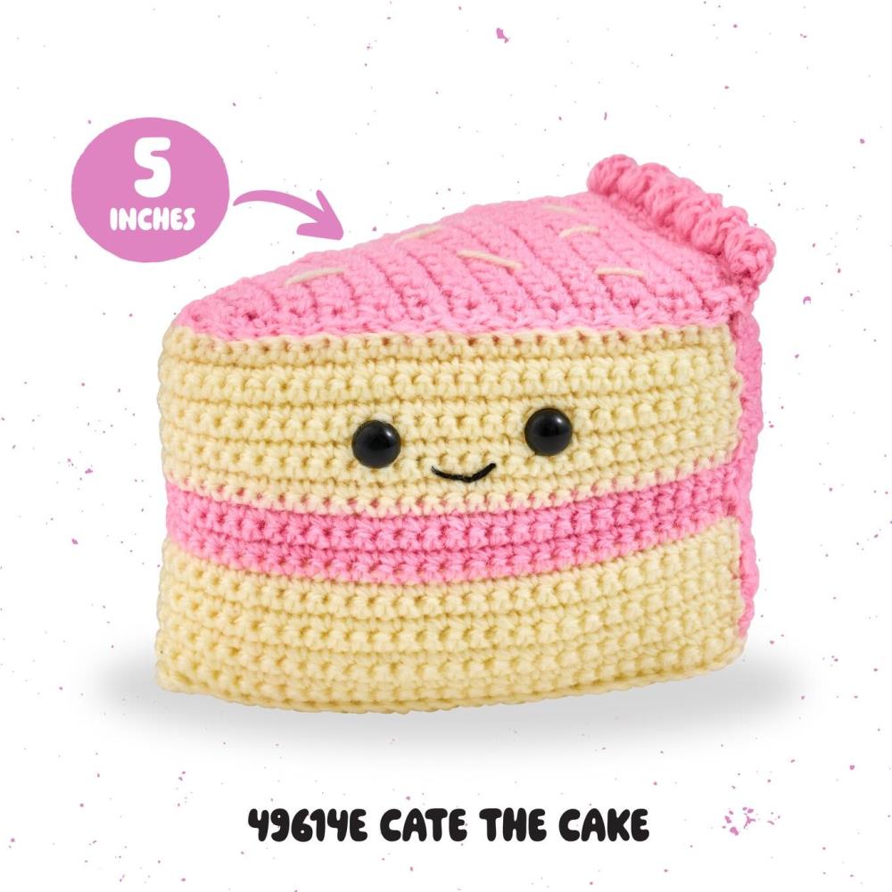 DIY Bucilla Cate the Cake Intermediate Crochet Kit