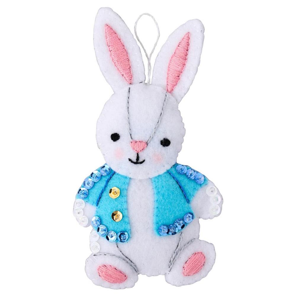 DIY Bucilla Toyland Treasures Christmas Felt Ornament Kit 89786