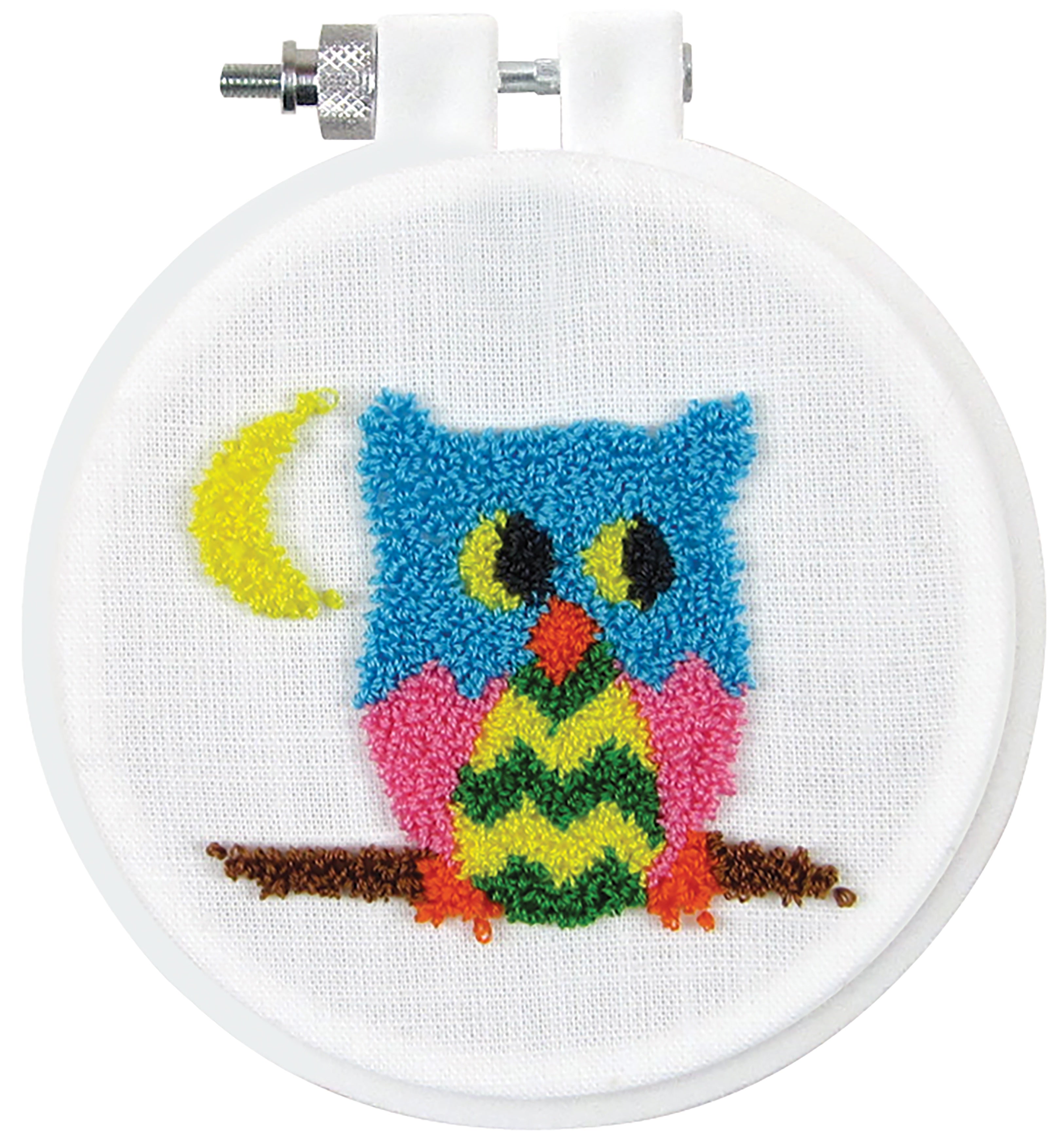 DIY Design Works Owl Punch Needle Craft Kit 224