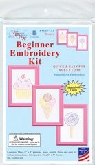 DIY Jack Dempsey Treats Kids Beginner Stamped Embroidery Kit