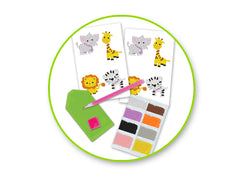 DIY Krafty Kids Baby Animals Diamond Art Sticker Facet Bead Craft Kit
