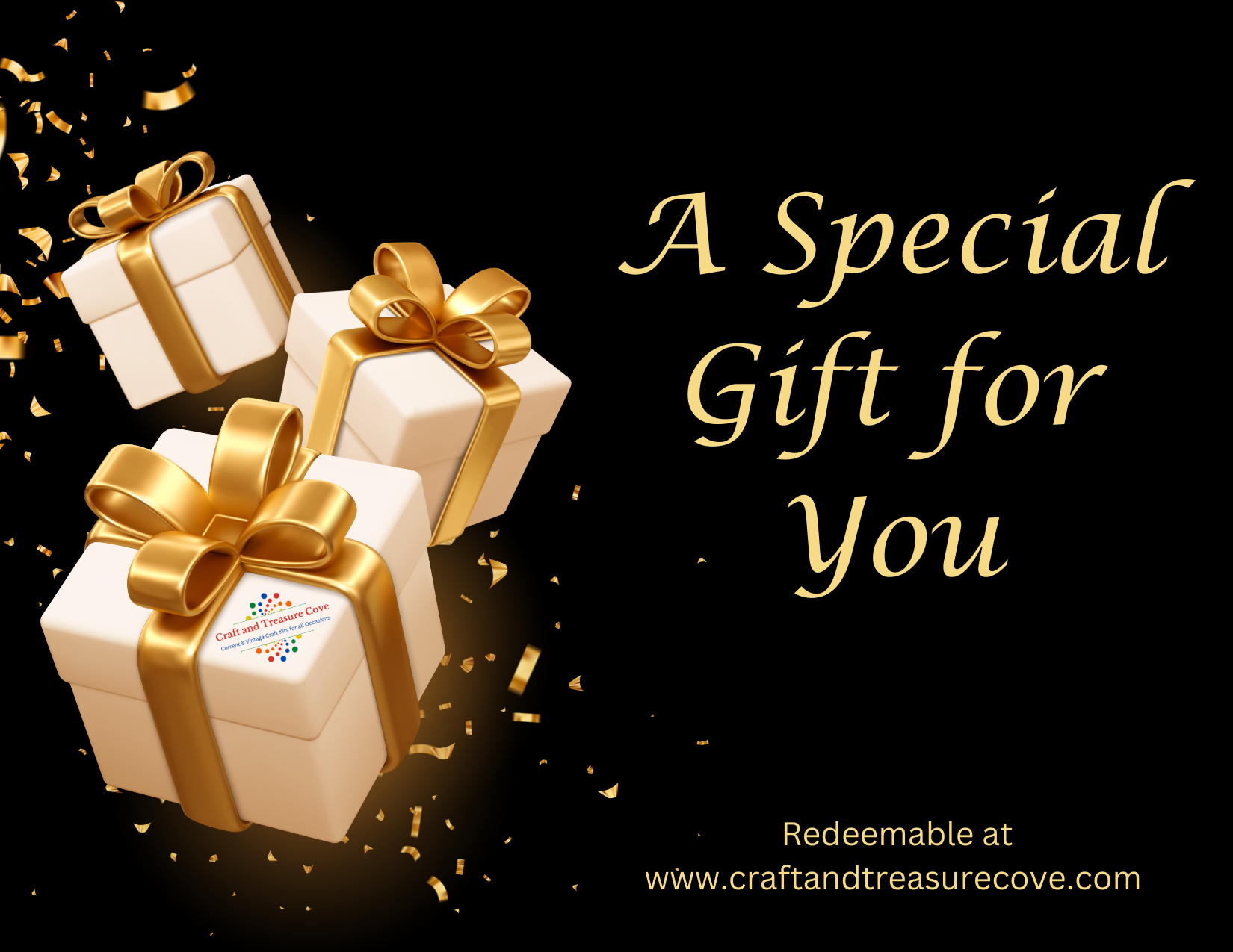Craft and Treasure Cove Gift Card