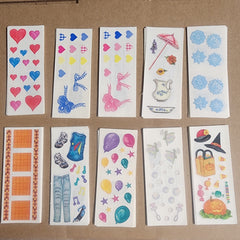 Creative Memories Sticker Sheet Lot 100 sheets Mixed Theme