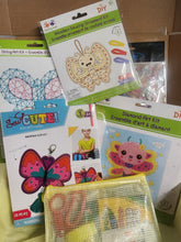 Load image into Gallery viewer, Craft &#39;n Stitch Butterfly Crafts Gift Box for Kids Ages 7-9