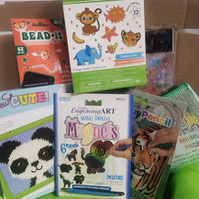 Load image into Gallery viewer, Craft &#39;n Stitch Wild Animals Crafts Gift Box for Kids Ages 10-12