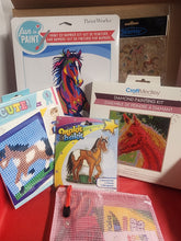 Load image into Gallery viewer, Craft &#39;n Stitch Horses Crafts Gift Box for Kids Ages 10-12