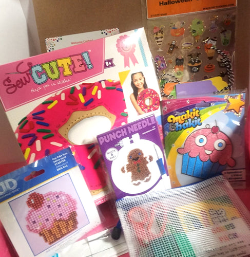 Craft 'n Stitch Sweets Crafts Gift Box for Kids Ages 10-12