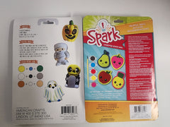 DIY Spark Halloween Fruit Kids Plaster Magnets Painting Kit Bundle Lot