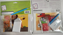 DIY Krafty Kids Lion Dinosaur Diamond Art Craft Kit Bundle Lot