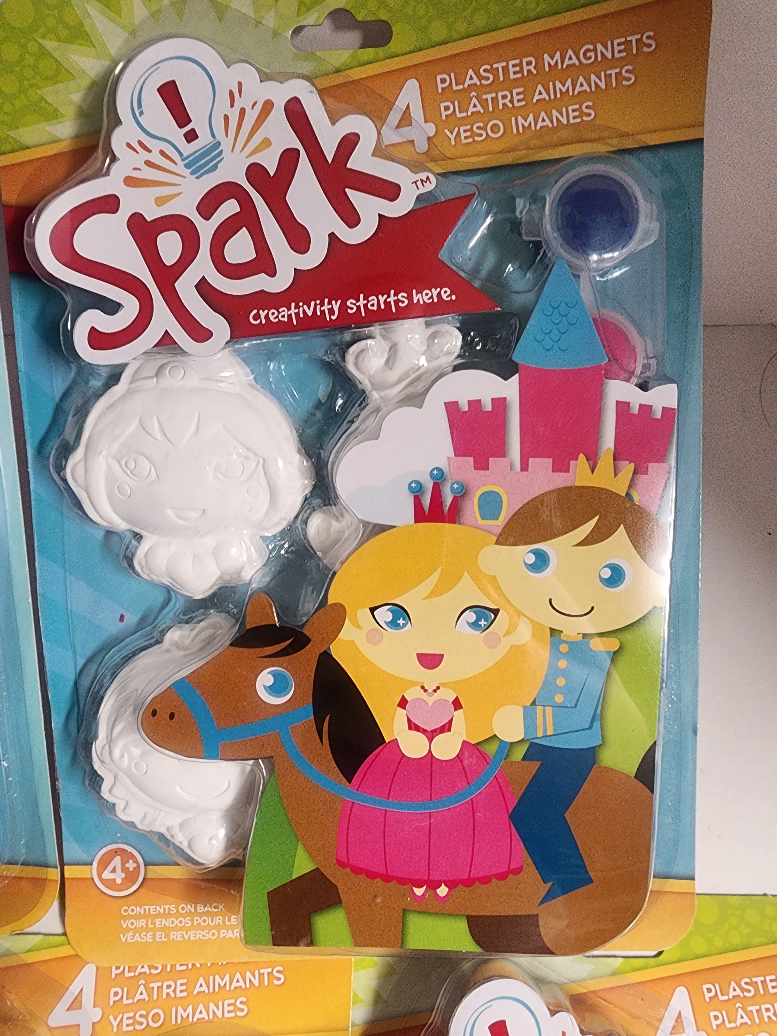 DIY Spark Puppy Unicorn Princess Kids Magnet Paint Kit Bundle Lot