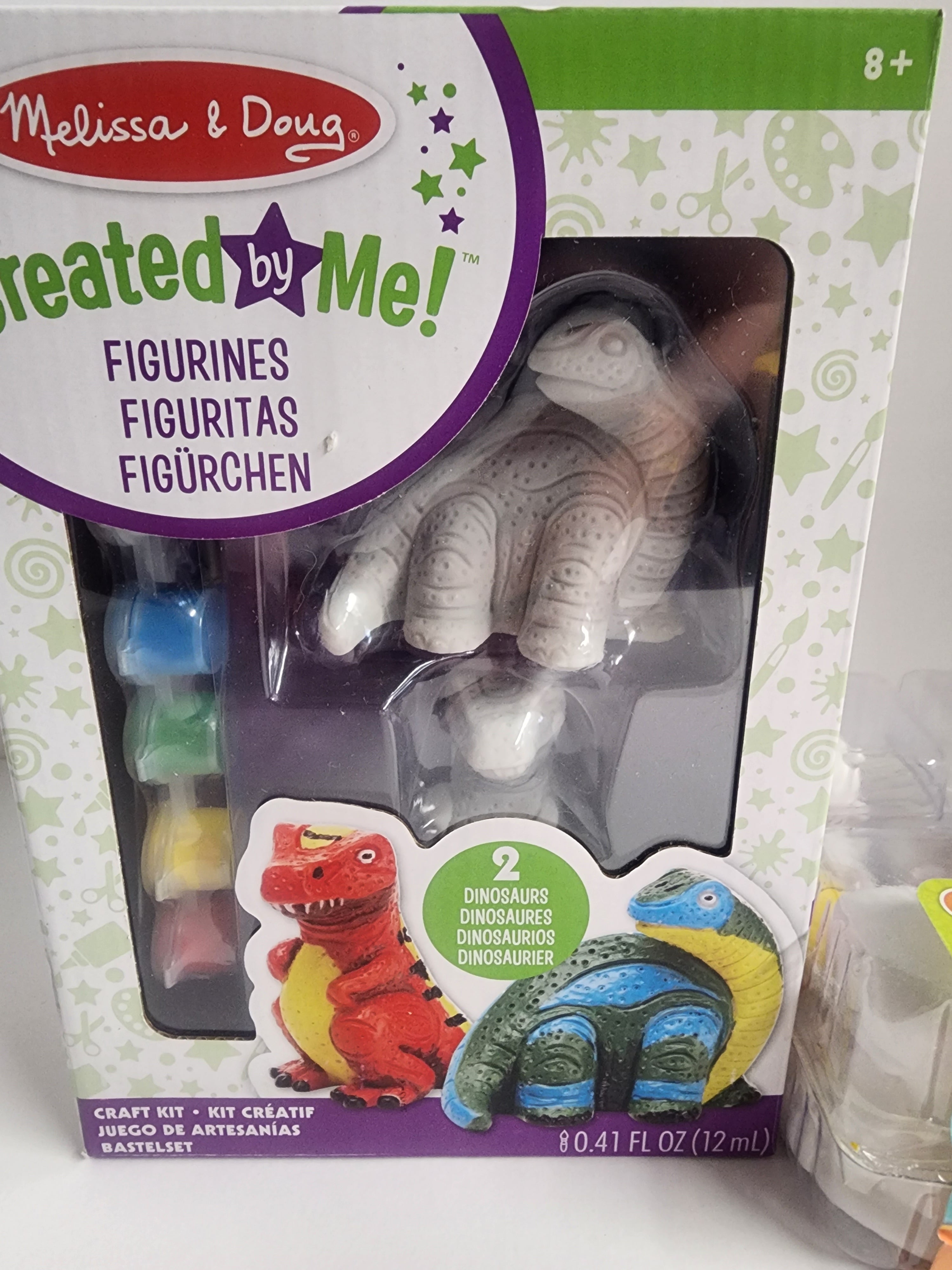 DIY Kids Dinosaur Figures Painting Kit Bundle Lot