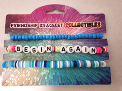 Begin Again Taylor Bracelet Eras Tour Beaded Friendship Bracelets Gift Set