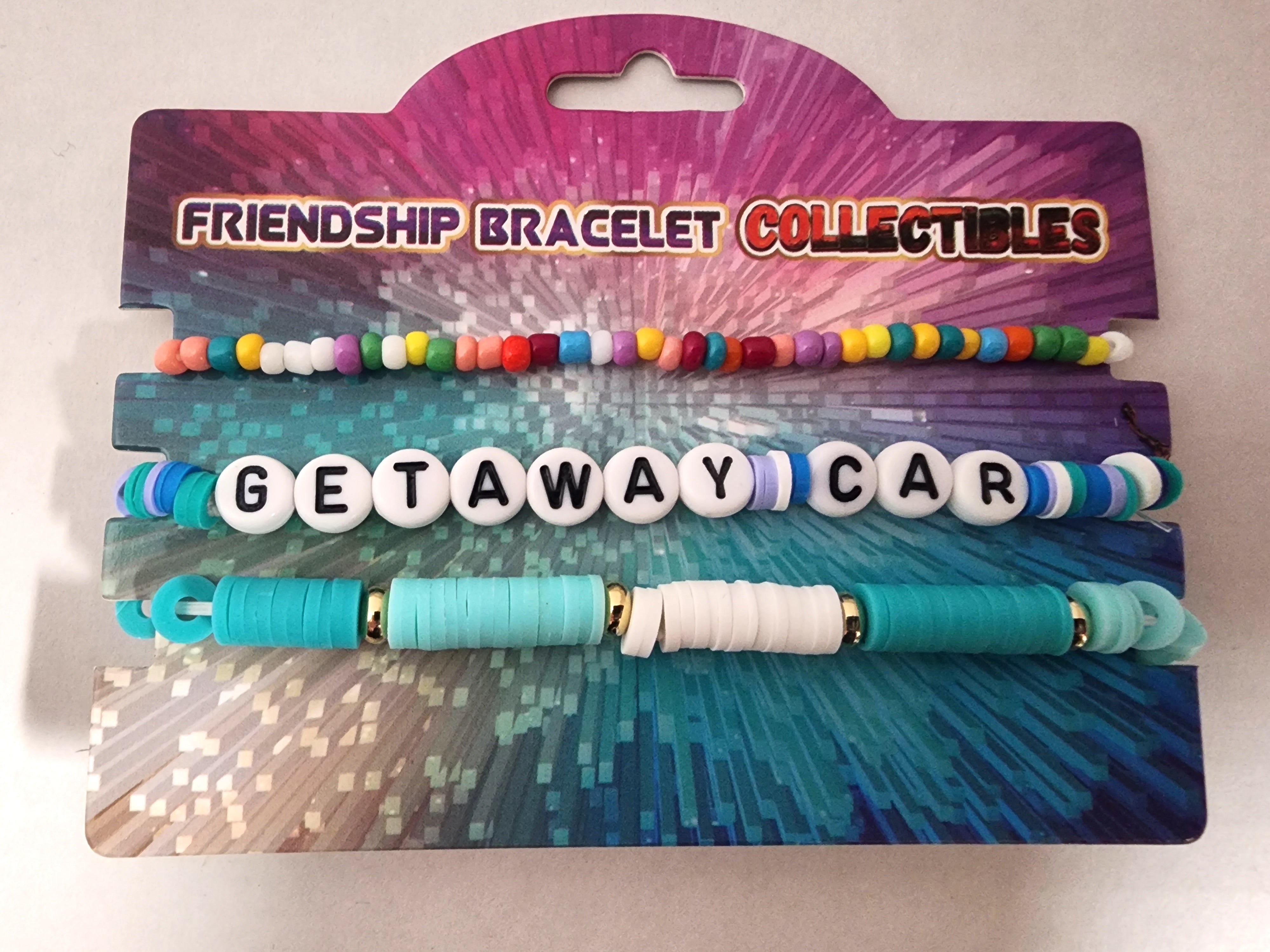 Getaway Car Taylor Bracelet Eras Tour Beaded Friendship Bracelets Gift Set