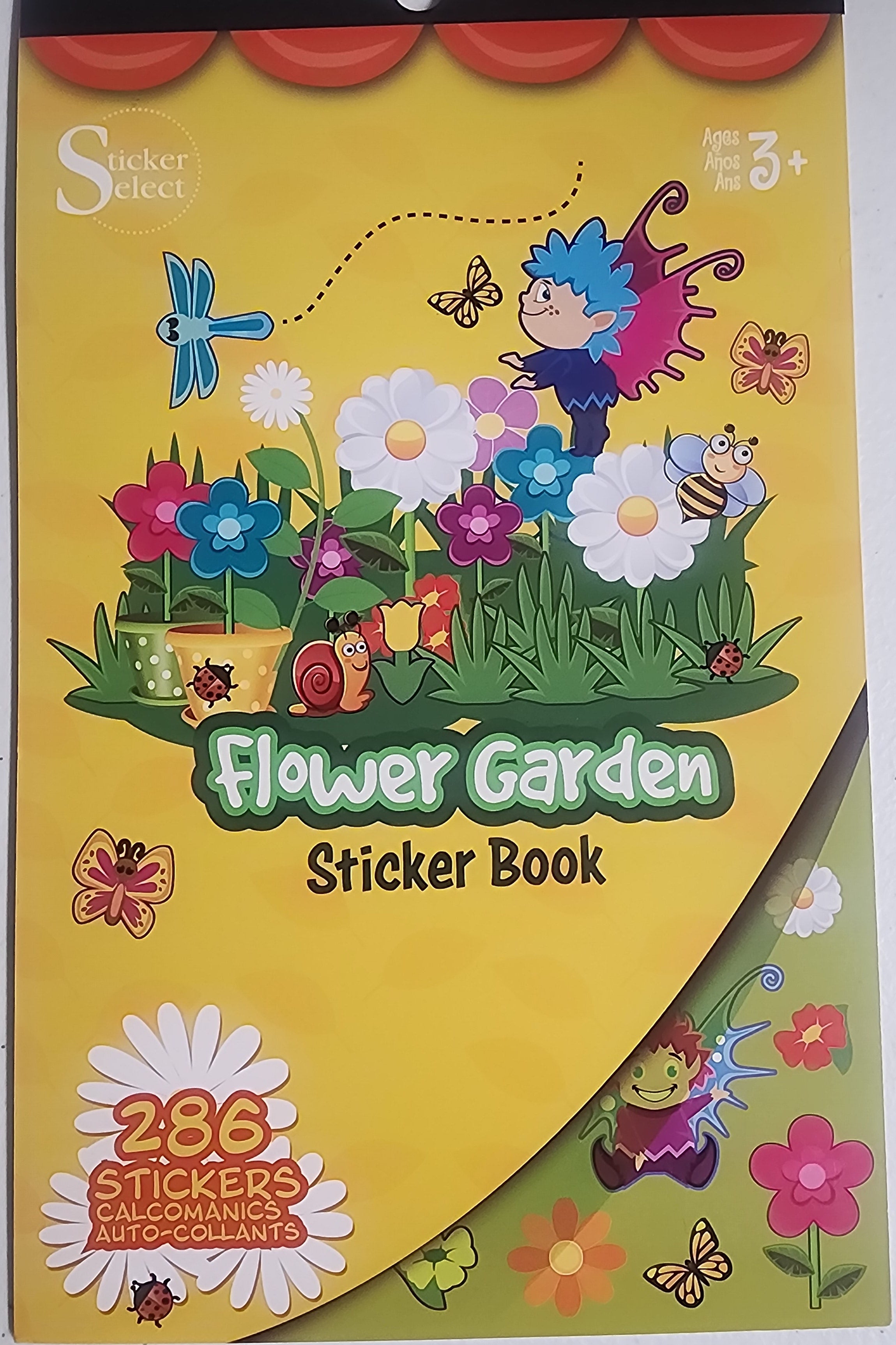 Flower Sticker Book DIY Flower Garden Sticker Book 286 stickers – Craft and Treasure Cove