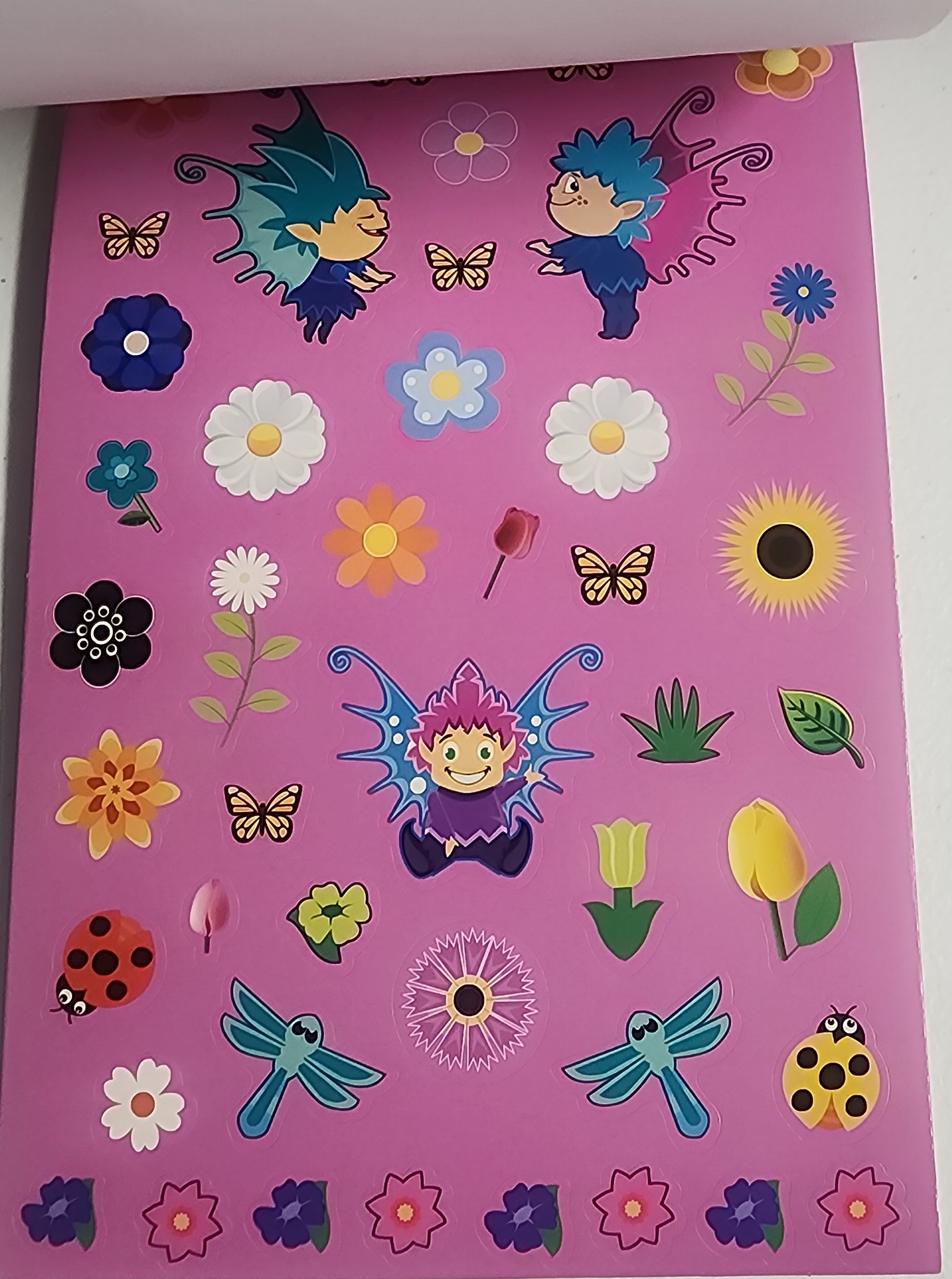 Flower Sticker Book DIY Flower Garden Sticker Book 286 stickers – Craft and Treasure Cove