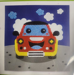 DIY Krafty Kids Race Cars Diamond Art Craft Kit Bundle Lot