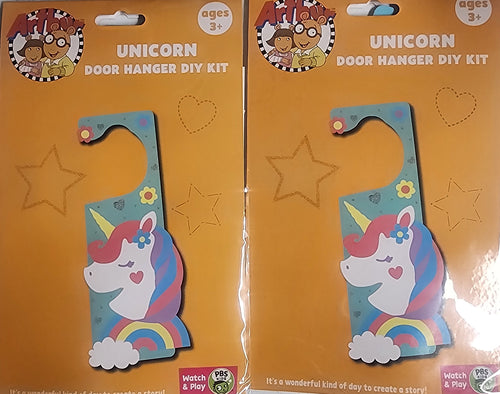 DIY Unicorn Door Hangers Kids Craft Kit Bundle Lot