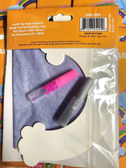 DIY Rainbow Tissue Paper Kids Art Craft Kit Bundle Lot