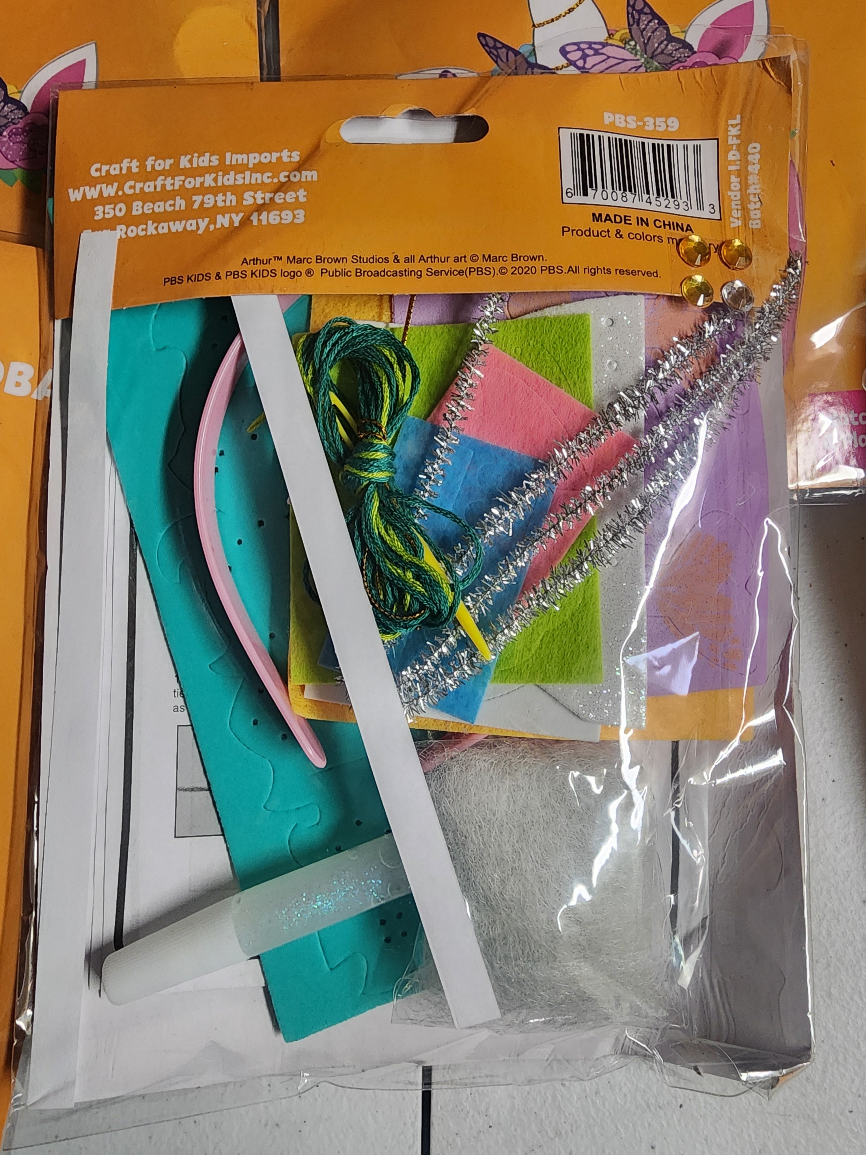 DIY Unicorn Headband Kids Foam Art Craft Kit Bundle Lot