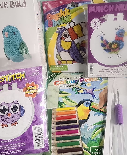 Craft n' Stitch Monthly Themed Subscription Craft Box for Teens Ages 13+