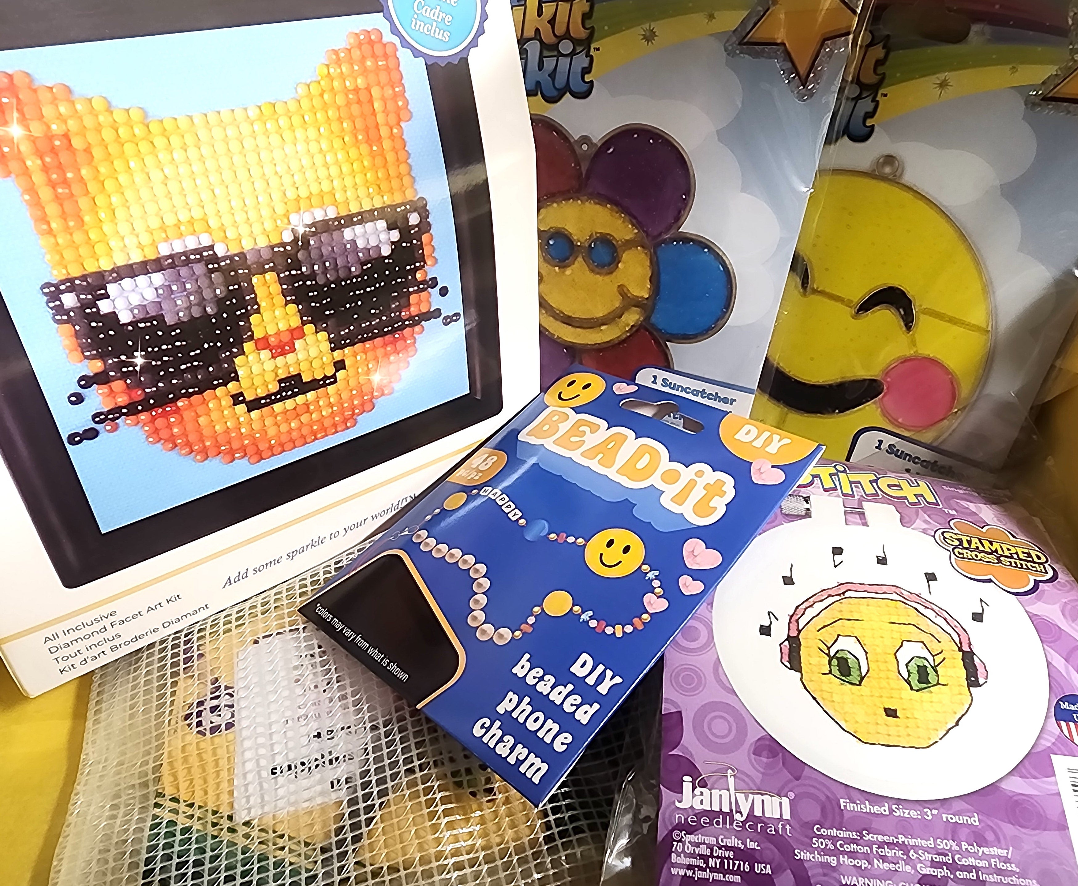 Kids Level 2 - Needlepoint & Punch Needle - Craft Subscription Box (Recommended Age 8+)