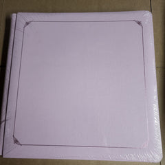 Creative Memories Light Pink Scrapbook Old Style 12x12 Strap Hinge Album