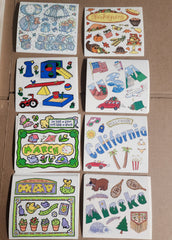 Frances Meyer Scrapbook Sticker Sheet Lot 273 sheets