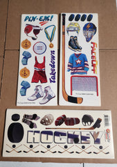 Extra Large Scrapbook Sticker Lot 154 sheets Sports