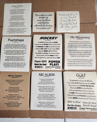 Words Phrases Titles Affirmations Scrapbook Sticker Lot 205 sheets