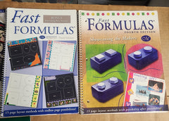 USED Creative Memories Fast Formulas Idea Books Lot Scrapbook