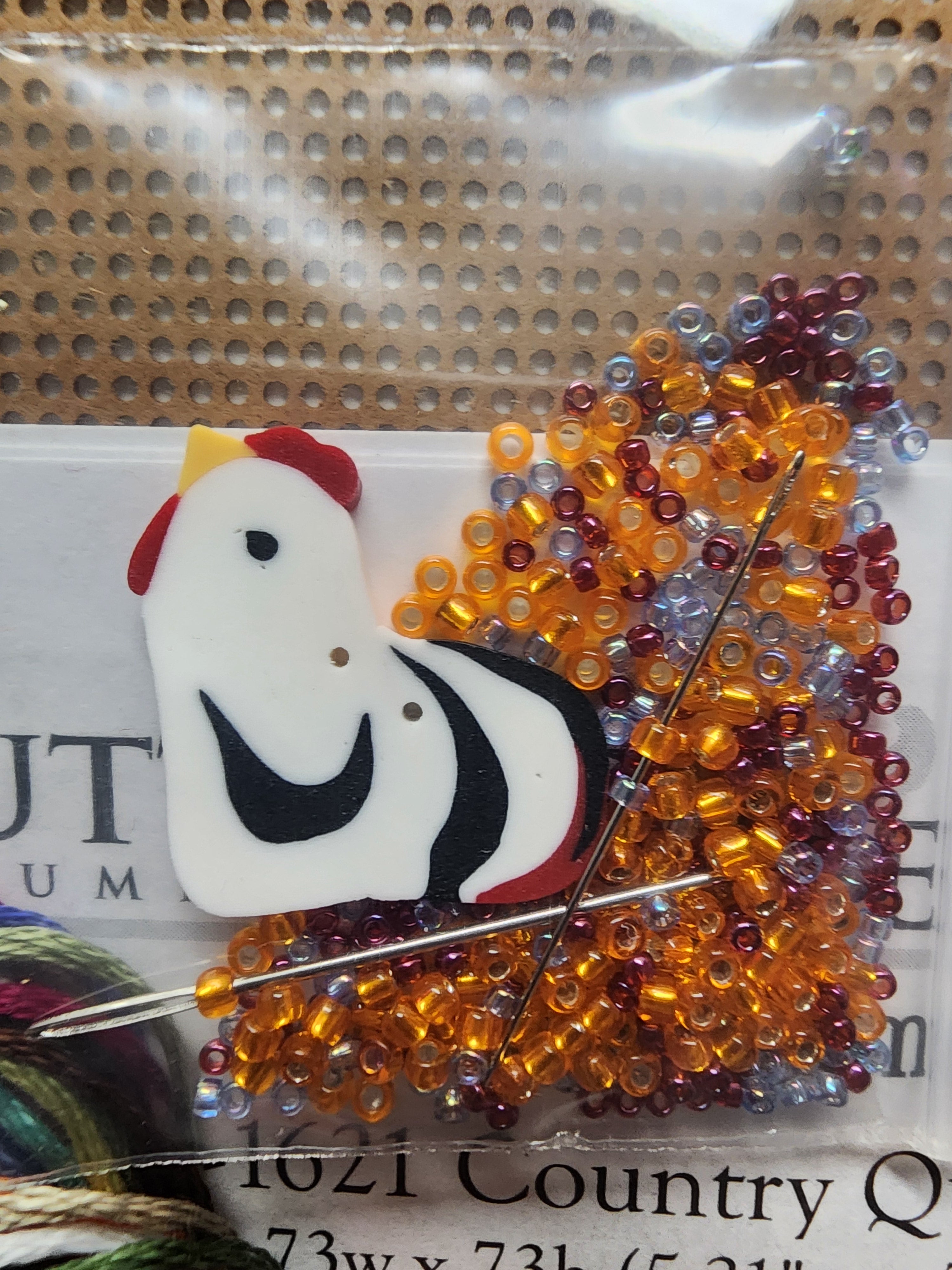 DIY Mill Hill Country Quilts Farm Counted Cross Stitch Kit