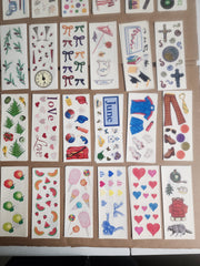 Creative Memories Sticker Sheet Lot 120 sheets Mixed Theme 1