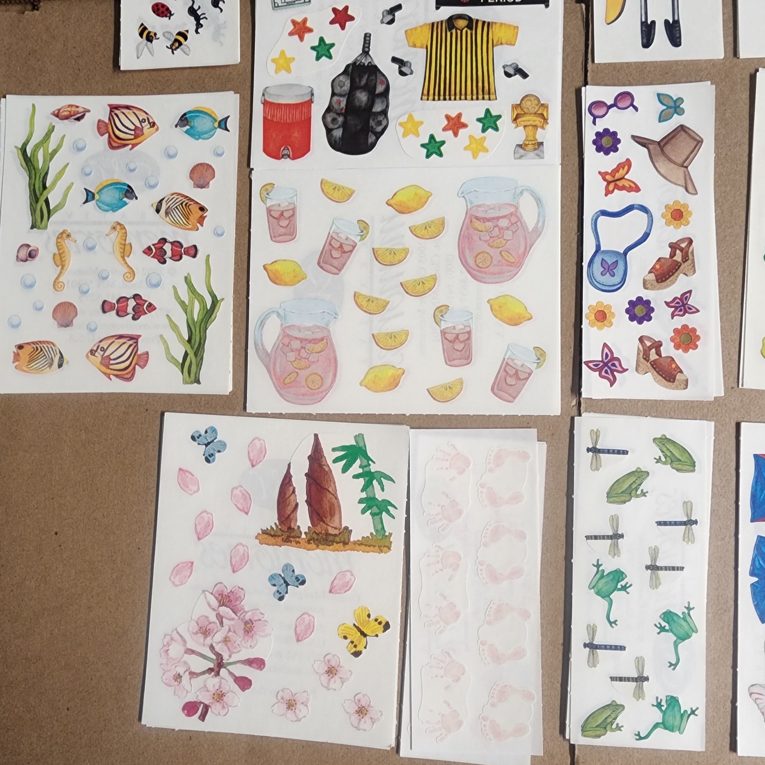 Creative Memories Sticker Sheet Lot 132 sheets Mixed Theme 2