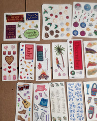 Creative Memories Sticker Sheet Lot 75 sheets Mixed Theme 6