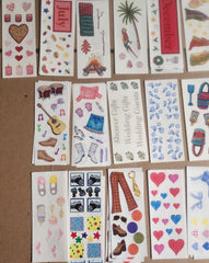 Creative Memories Sticker Sheet Lot 75 sheets Mixed Theme 6