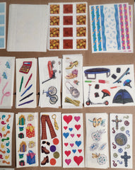 Creative Memories Sticker Sheet Lot 72 sheets Mixed Theme 7