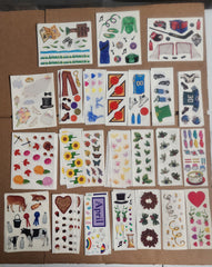 Creative Memories Sticker Sheet Lot 72 sheets Mixed Theme 8