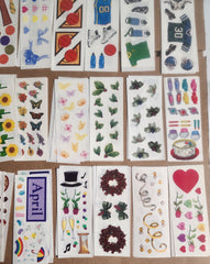 Creative Memories Sticker Sheet Lot 72 sheets Mixed Theme 8