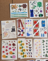 Creative Memories Sticker Sheet Lot 72 sheets Mixed Theme 8