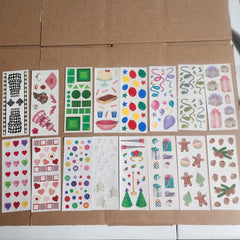 Creative Memories Sticker Sheet Lot 126 sheets Mixed Theme 10